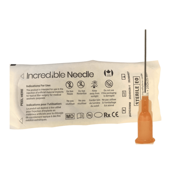 Incredible Needle™ Blunt Microcannula 25G 50MM x 25
